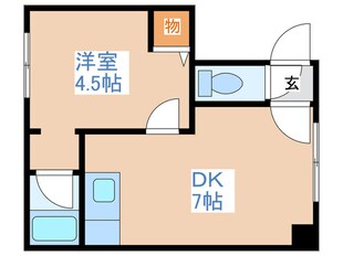 ARS　SUN Corpo　Bの物件間取画像